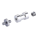 Kit Adaptador de Parafusos 3 em 1 1/4 Macho para 1/4 Macho + 1/4 Fêmea para 3/8 Macho + 3/8 Fêmea para 1/4 Fêmea