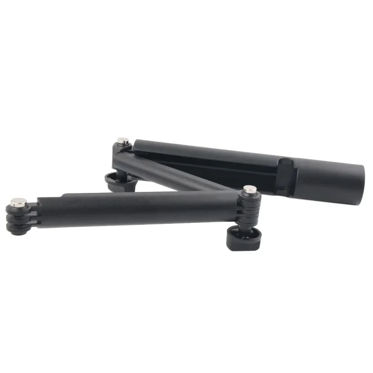 Monopé 3 em 1 + Bastão Selfie Magic Mount para GoPro, Insta360, DJI e Outras Câmaras de Ação, Comprimento: 24.5-63cm, Comprimento: 24.5-63cm (Preto)