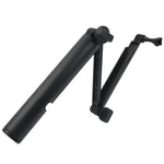 Monopé 3 em 1 + Bastão Selfie Magic Mount para GoPro, Insta360, DJI e Outras Câmaras de Ação, Comprimento: 24.5-63cm, Comprimento: 24.5-63cm (Preto)