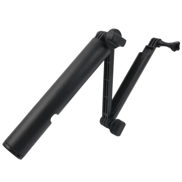 Monopé 3 em 1 + Bastão Selfie Magic Mount para GoPro, Insta360, DJI e Outras Câmaras de Ação, Comprimento: 24.5-63cm, Comprimento: 24.5-63cm (Preto)
