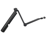 Monopé 3 em 1 + Bastão Selfie Magic Mount para GoPro, Insta360, DJI e Outras Câmaras de Ação, Comprimento: 24.5-63cm, Comprimento: 24.5-63cm (Preto)