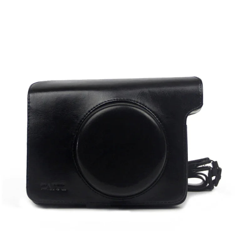 Bolsa Vintage em Pele PU para Câmara Polaroid W300, com Alça de Ombro Ajustável, W300