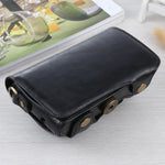 Bolsa para Câmara em Pele PU com Alça para Samsung Galaxy Camera EK-GC100 / EK-GC110 / EK-GC200, Para Samsung Galaxy Camera EK-GC200, Para Samsung Galaxy Camera EK-GC100
