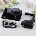 Bolsa para Câmara em Pele PU com Alça para Samsung Galaxy Camera EK-GC100 / EK-GC110 / EK-GC200, Para Samsung Galaxy Camera EK-GC200, Para Samsung Galaxy Camera EK-GC100