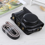 Bolsa para Câmara em Pele PU com Alça para Samsung Galaxy Camera EK-GC100 / EK-GC110 / EK-GC200, Para Samsung Galaxy Camera EK-GC200, Para Samsung Galaxy Camera EK-GC100