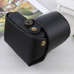 Bolsa para Câmara em Pele PU com Alça para Olympus E-PL3 / E-PM1, Para Olympus E-PL3