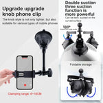 Suporte de Telemóvel com Braço Mágico Articulado de Fricção e Ventosa Única, Braço Mágico com Ventosa Única