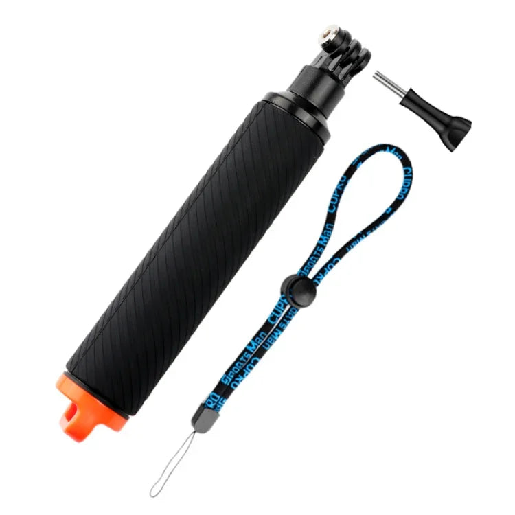 Disparador de Obturador + Empunhadura Flutuante para Mergulho com Vara de Flutuabilidade com Correia Ajustável Anti-perda & Parafuso & Chave para GoPro HERO8 Black