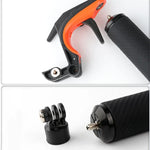 Disparador de Obturador + Empunhadura Flutuante para Mergulho com Vara de Flutuabilidade com Correia Ajustável Anti-perda & Parafuso & Chave para GoPro HERO8 Black