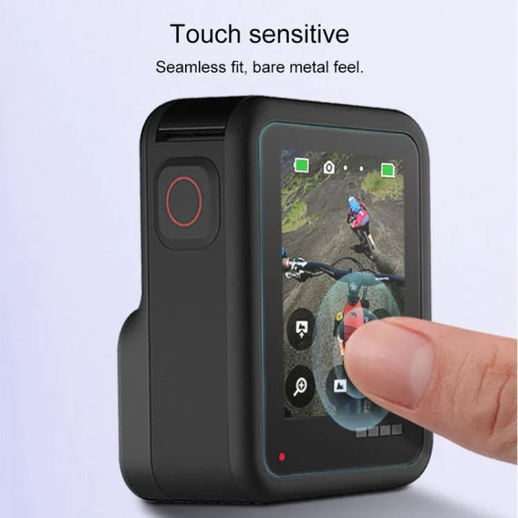 Película Protetora HD para Lente de Câmara GoPro HERO8 Black + Protetor de Ecrã LCD HD