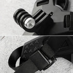 Suporte de Cinto para Capacete para GoPro, Insta360, DJI e Outras Câmaras de Ação