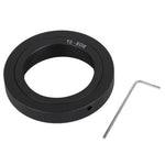Adaptador Metálico T2-EOS para Objetiva com Rosca T2 para Montagem EOS, T2-EOS