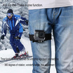 GP278 3 em 1 Tiras para Mão, Pulso, Braço e Perna com Rotação de 360 graus para GoPro, Insta360, DJI e Outras Câmaras de Ação, GP278