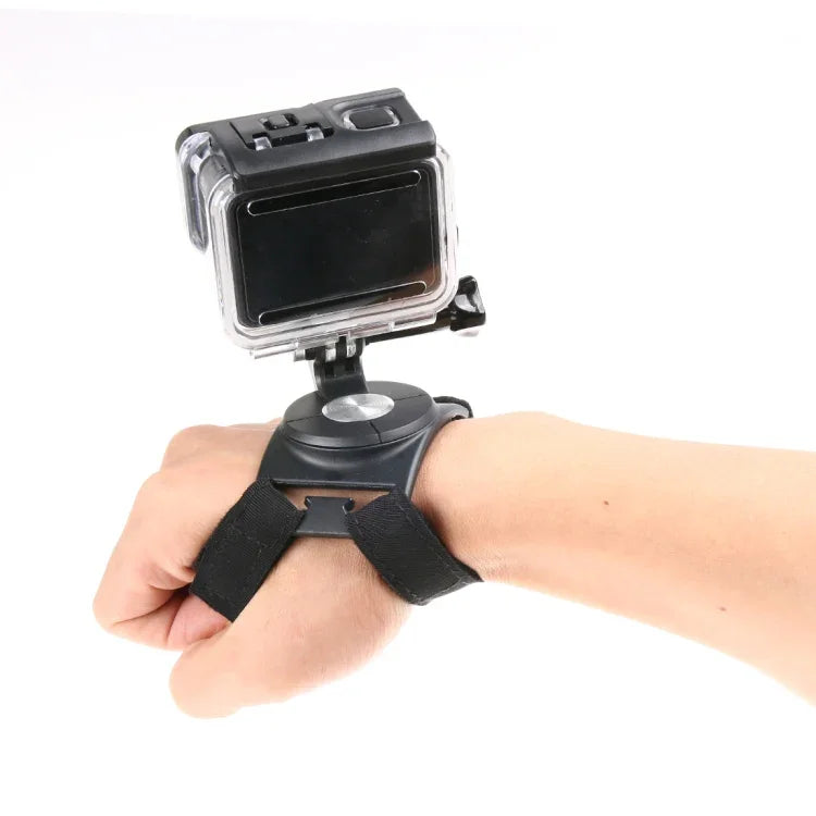 GP278 3 em 1 Tiras para Mão, Pulso, Braço e Perna com Rotação de 360 graus para GoPro, Insta360, DJI e Outras Câmaras de Ação, GP278