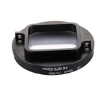 Filtro de Lente UV Redondo 3 em 1 52mm com Tampa para GoPro HERO7 Black/6 /5, Filtro UV 52mm