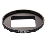 Filtro de Lente UV Redondo 3 em 1 52mm com Tampa para GoPro HERO7 Black/6 /5, Filtro UV 52mm