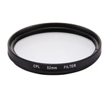 Filtro de Lente CPL Redondo 3 em 1 52mm com Tampa para GoPro HERO7 Black/6 /5, Filtro CPL 52mm