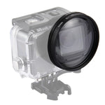 Filtro de Lente Close-Up 2 em 1 10X de 58mm para GoPro HERO7 Black/6/5, Lente Close-Up de 58mm