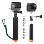 Disparador do Obturador + Tampa Transparente para Lente Dome Port + Empunhadura Flutuante para Mergulho com Vara de Flutuabilidade com Correia Ajustável Anti-perda & Parafuso & Chave para GoPro HERO7 /6 /5, Tampa Transparente + Empunhadura