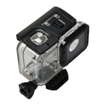 For GoPro HERO6 /5 Waterproof Housing Protective Case + Hollow Back Cover with Buckle Basic Mount & Screw, Waterproof Housing