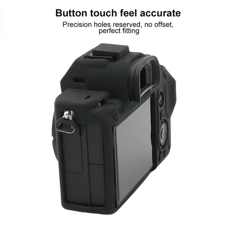 Estojo Protetor Suave de Silicone para Sony A7 III / ILCE-7M3 / A7R III, Para Sony A7 III / ILCE-7M3 / A7R III
