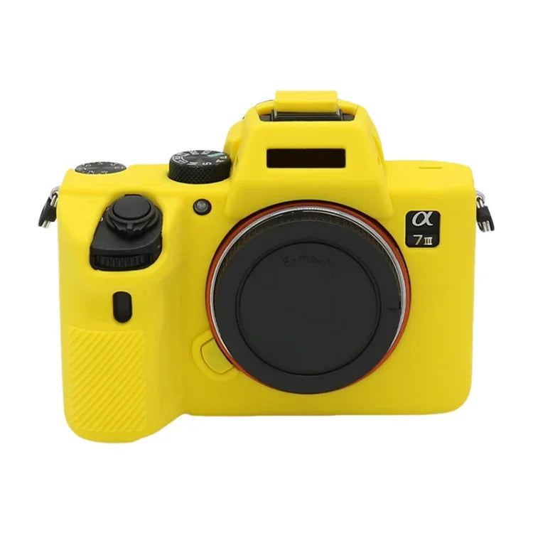 Estojo Protetor Suave de Silicone para Sony A7 III / ILCE-7M3 / A7R III, Para Sony A7 III / ILCE-7M3 / A7R III