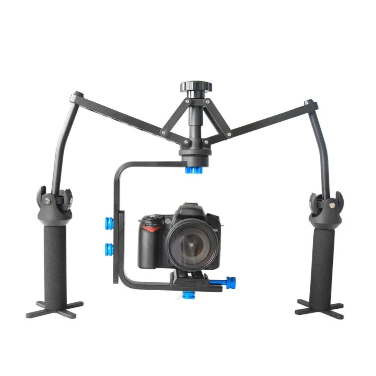 Estabilizador Spider YELANGU YLG-0108F com Placa de Libertação Rápida para Câmara de Vídeo DV DSLR