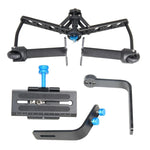 Estabilizador Spider YELANGU YLG-0108F com Placa de Libertação Rápida para Câmara de Vídeo DV DSLR
