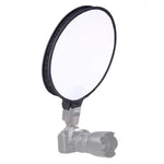 Softbox Dobrável Universal Estilo Redondo 30cm para Flash, Sem Suporte para Luz de Flash (Preto + Branco), Estilo Redondo 30cm