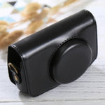 Capa de Couro PU para Câmara Corpo Inteiro com Alça para Canon PowerShot SX730 HS / SX720 HS, Para SX730 HS