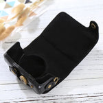 Capa de Couro PU para Câmara Corpo Inteiro com Alça para Canon PowerShot SX730 HS / SX720 HS, Para SX730 HS