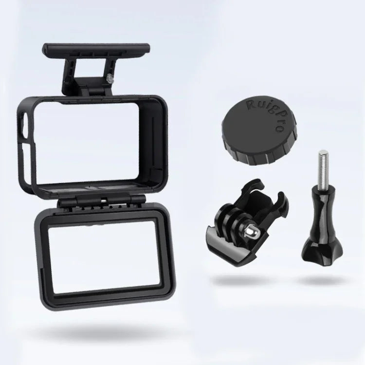 Estojo Protetor Anti-impactos PC+ABS para Câmara Desportiva DJI Osmo Action 1, PC+ABS