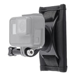 Suporte de Mochila com Fixador de Gancho e Argola para Montagem com Parafuso para GoPro, Insta360, DJI e Outras Câmaras de Ação