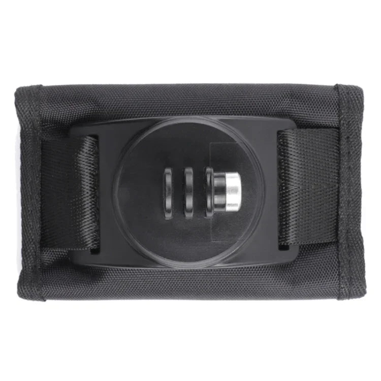 Suporte de Mochila com Fixador de Gancho e Argola para Montagem com Parafuso para GoPro, Insta360, DJI e Outras Câmaras de Ação