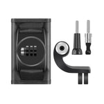 Suporte de Mochila com Fixador de Gancho e Argola para Montagem com Parafuso para GoPro, Insta360, DJI e Outras Câmaras de Ação