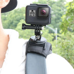 Suporte de Mochila com Fixador de Gancho e Argola para Montagem com Parafuso para GoPro, Insta360, DJI e Outras Câmaras de Ação