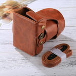 Bolsa de Couro PU para Câmara com Corpo Inteiro e Alça para FUJIFILM XT10 / XT20 (Objetiva 16-50mm / 18-55mm), Para FUJI XT10, Para FUJI XT10