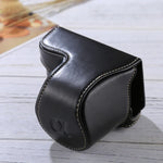 Bolsa de Capa Completa para Câmara em Pele PU com Correia para Sony A5100 / A5000 / NEX-3N (Lente 16-50mm / 40.5mm), Para Sony A5000, Para A5100