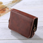 Bolsa de Couro PU para Câmara com Corpo Inteiro e Alça para Canon PowerShot G7 X Mark II, Para Canon PowerShot G7 X Mark II, Para G7X Mark II, Para G7X II