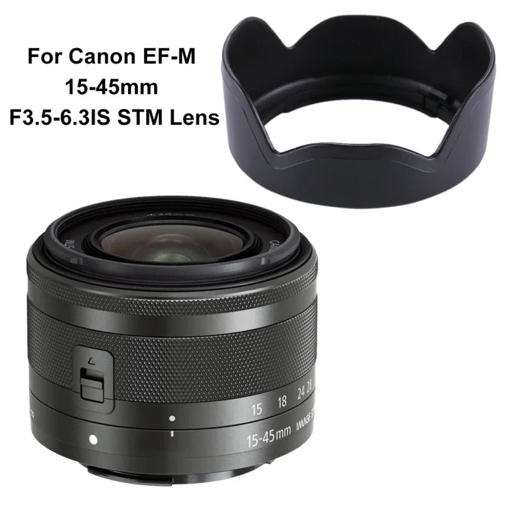 Parasol EW-53 para Lente Canon EF-M 15-45mm F3.5-6.3IS STM, EW-53