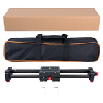YELANGU YLG0109I Trilho Deslizante de 50cm / 100cm (Instala em Tripé) para Câmaras DSLR / SLR / Vídeo, 50cm / 100cm