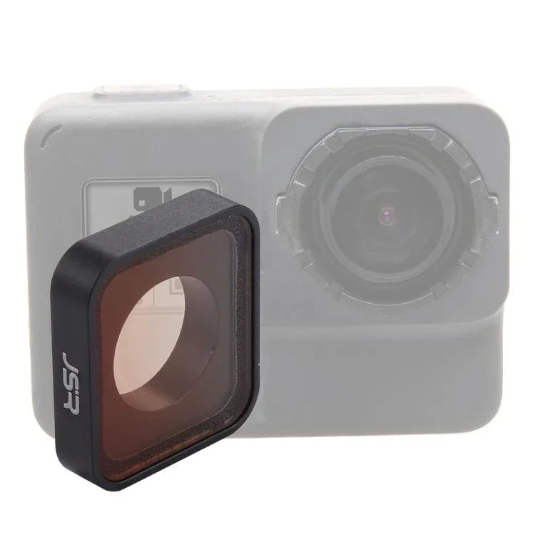 Filtro de Lente de Cor Gradiente JSR Snap-on para GoPro HERO6 /5, Cor Gradiente (Laranja), Cor Gradiente (Azul)