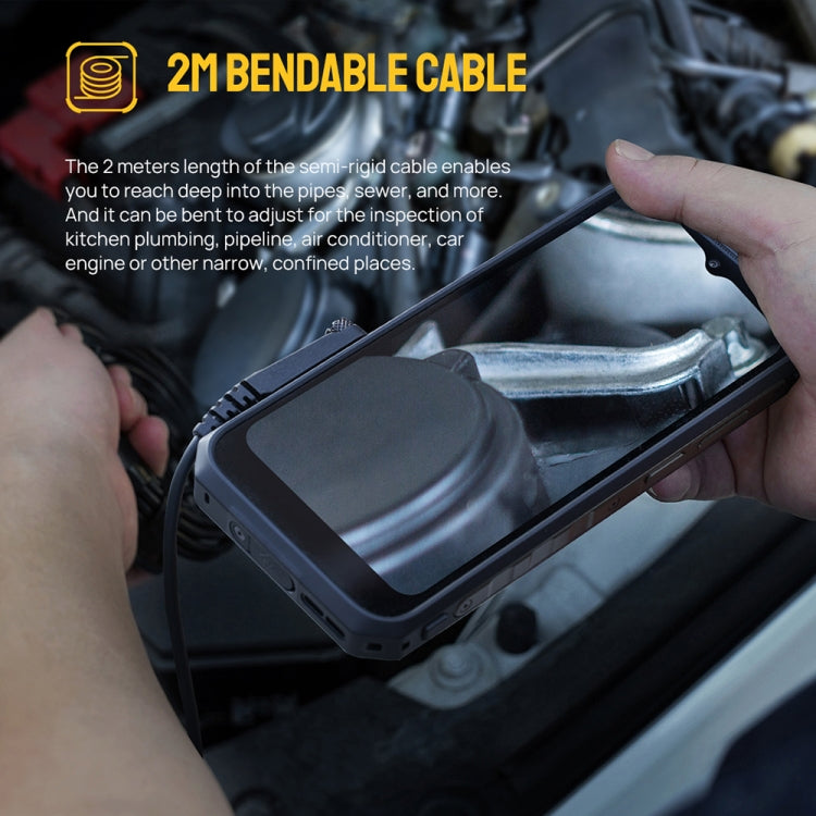 Endoscópio E2 Digital IP67 à Prova de Água para Ulefone Armor 9 / 9E / Power Armor 13 / 16 Pro / 18T / Armor Pad, uSmart E2