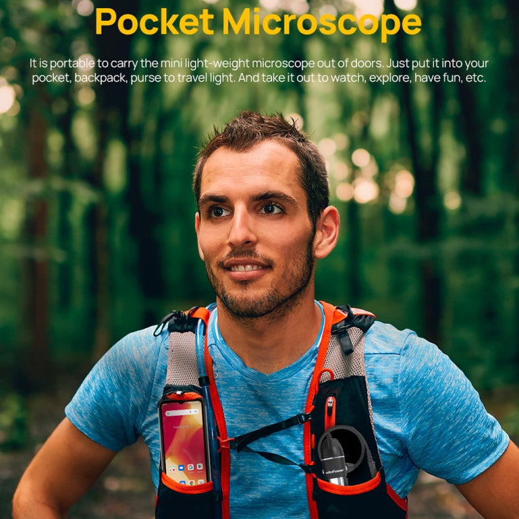 Microscópio Digital com Fio Ulefone uSmart C01 para Ulefone Armor 18 Series / 9 / 9E & Power Armor 16 Series / 13 / Armor Pad, uSmart C01