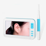 Endoscópio Visual C01 com Ecrã de 4,3 Polegadas HD1080P, Colher Auricular, 6 LEDs, Diâmetro: 3,9mm, C01 3,9mm