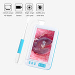 Endoscópio Visual C01 com Ecrã de 4,3 Polegadas HD1080P, Colher Auricular, 6 LEDs, Diâmetro: 3,9mm, C01 3,9mm