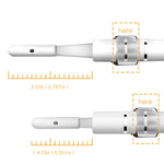 Ferramenta Visual HD de 1,3 Milhões para Limpeza de Cera Auricular I98 com 6 LEDs, Diâmetro da Lente: 5,5mm