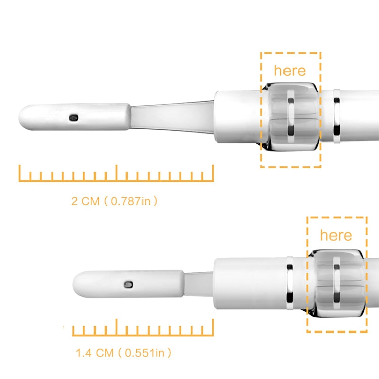 Ferramenta Visual HD de 1,3 Milhões para Limpeza de Cera Auricular I98 com 6 LEDs, Diâmetro da Lente: 5,5mm