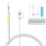 Ferramenta Visual HD de 1,3 Milhões para Limpeza de Cera Auricular I98 com 6 LEDs, Diâmetro da Lente: 5,5mm
