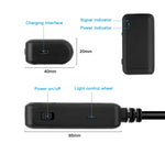 Câmara de Inspeção Endoscópica WIFI HD 5.0MP F220 5.5mm com 6 LEDs, Comprimento: 5m, Comprimento: 5m